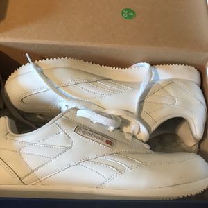 White Reebok Shoes NWOT